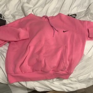 pink hoodie , Nike